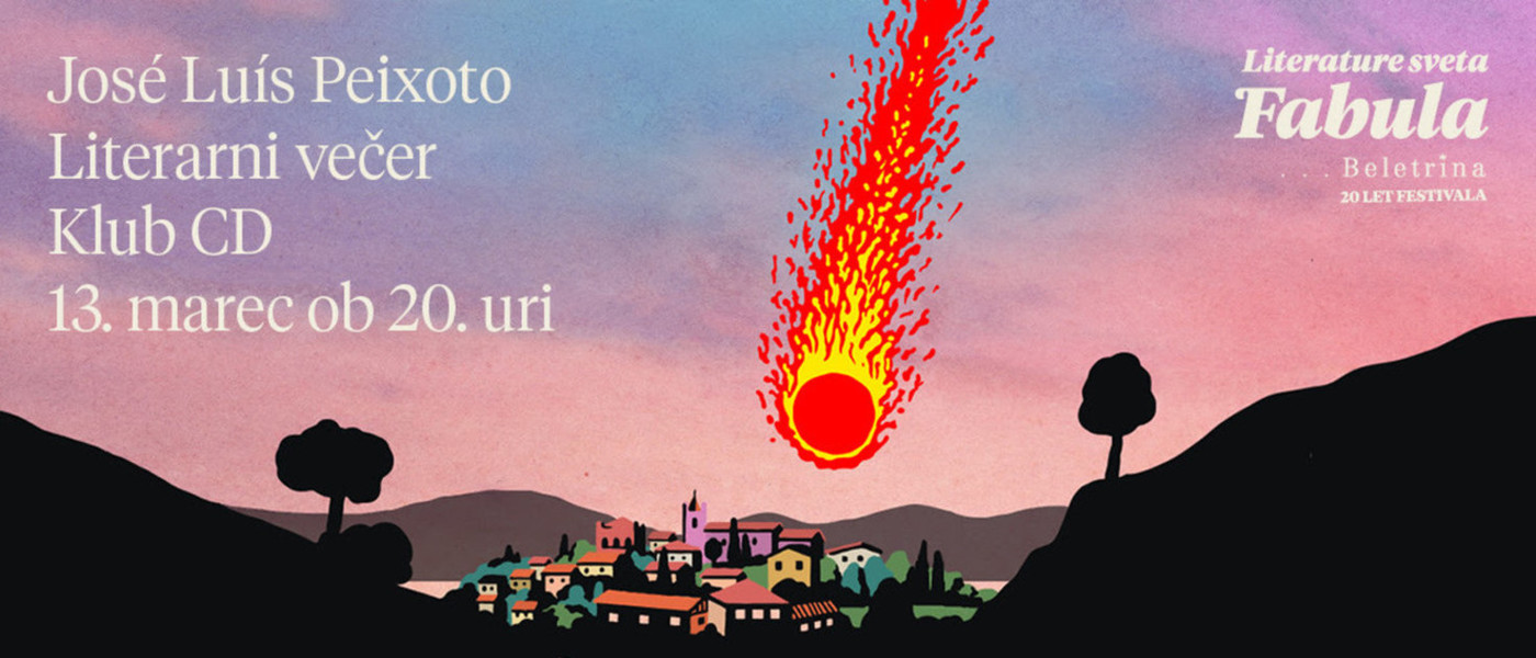 Tretji festivalski teden bo uvedel portugalski pisatelj José Luís Peixoto, avtor mojstrskega romana Mestece Galveias