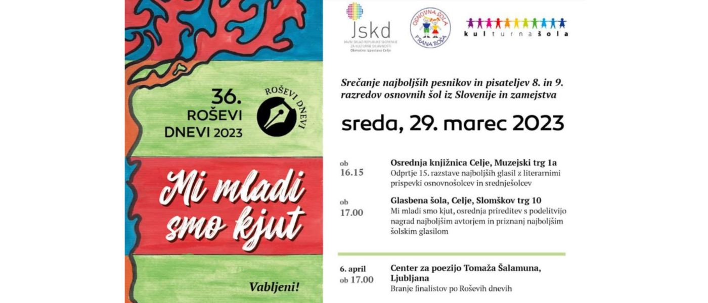Literarno srečanje najboljših mladih ustvarjalcev z naslovom Mi mladi smo kjut