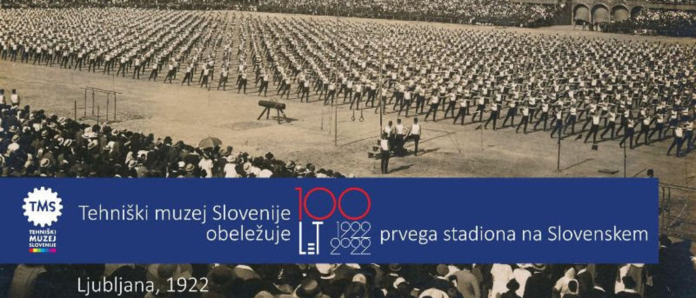 Razstava »Prvi stadion in prva tovarna športnega orodja na Slovenskem« na Gallusovem nabrežju