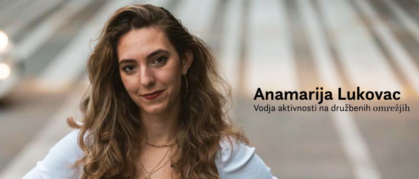 Anamarija Lukovac, vodja aktivnosti na družbenih omrežjih Beletrine: »O formi in formatih se veliko govori, vendar bo dobra vsebina vedno zmagala«