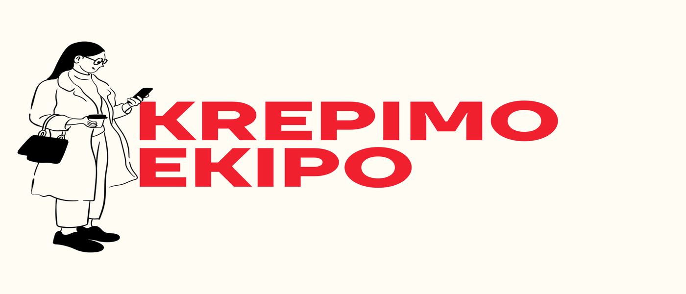 Krepimo ekipo!