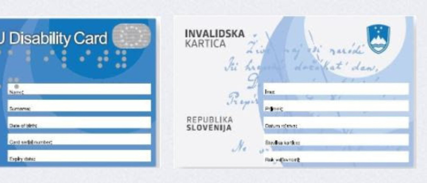 Evropska kartica ugodnosti za invalide imetnikom zagotavlja večjo dostopnost blaga in storitev
