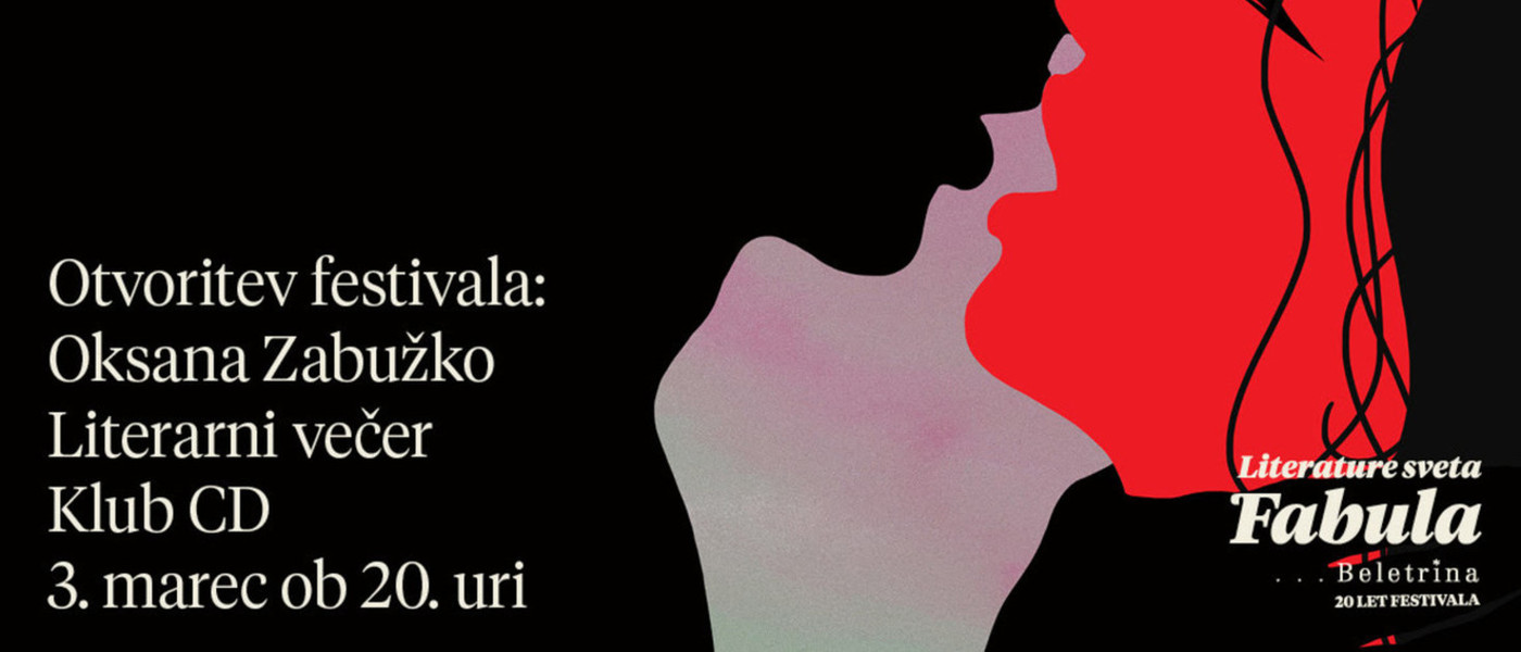 Festival bo odprla provokativna ukrajinska avtorica Oksana Zabužko
