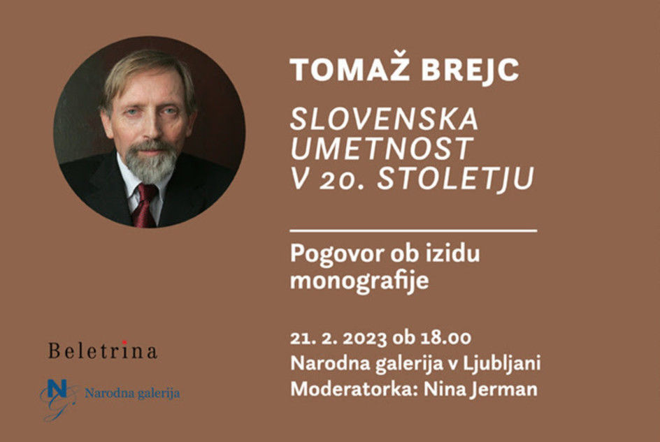 Slika Dr. Tomaž Brejc, predstavitev monografije Čas prebujenja: Slovenska umetnost 1880–1918