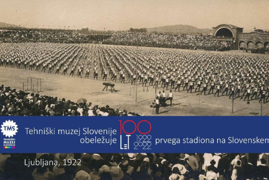Slika Razstava »Prvi stadion in prva tovarna športnega orodja na Slovenskem« na Gallusovem nabrežju