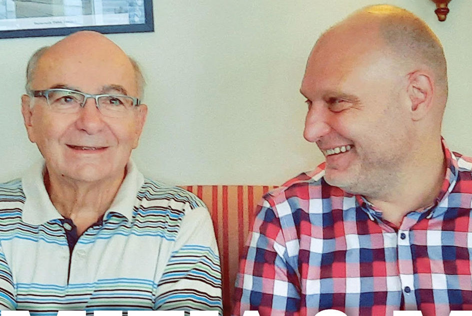 Slika Pogovor Mitje Čandra z Mitjem Rotovnikom ob njegovi 80. obletnici